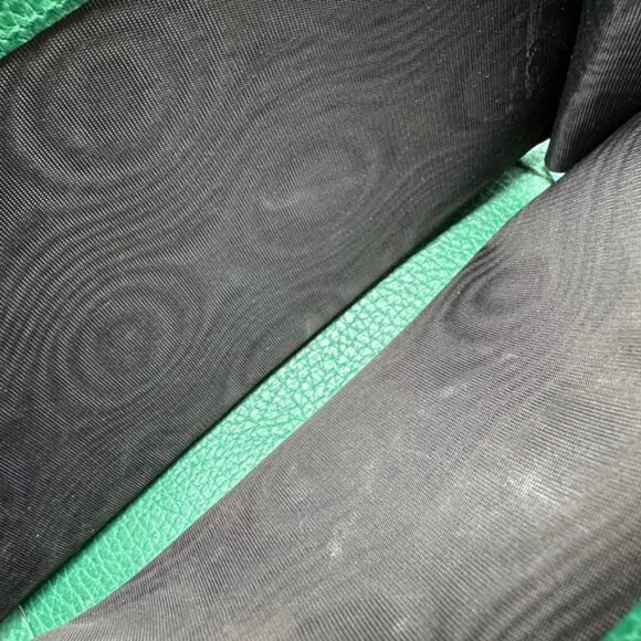 GUCCI Dionysus Green Leather Shoulder Bag 650-032625 - Picture 14 of 16